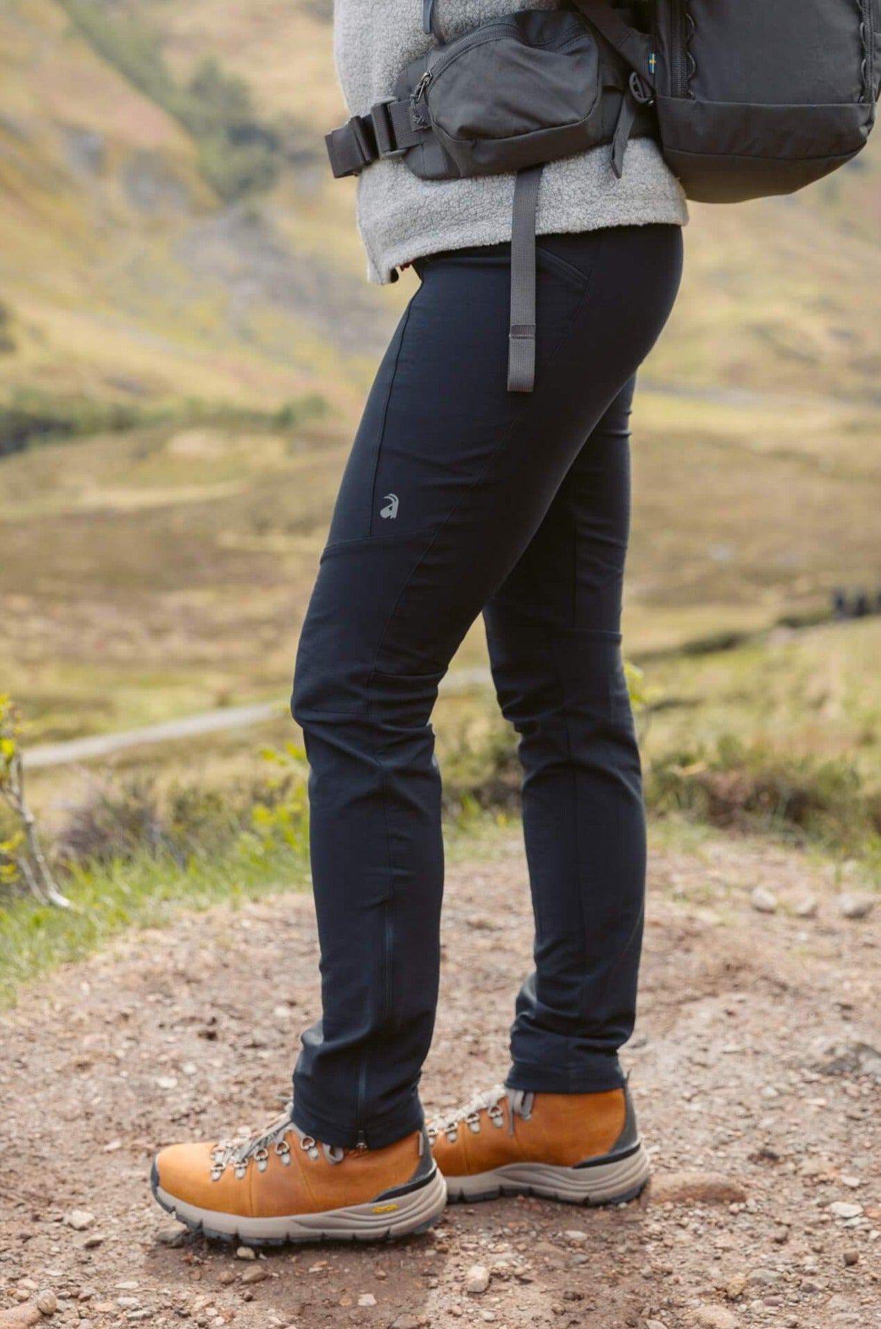 Womens Winner Insulated Pant Brown Combo