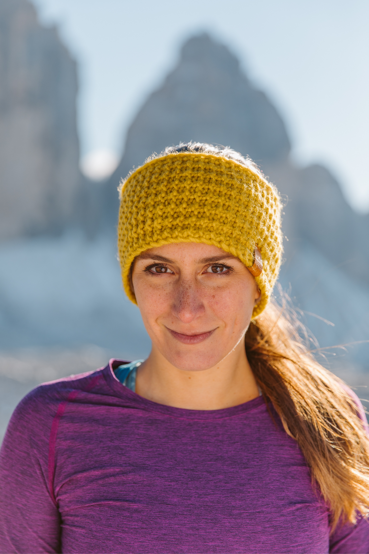 Larch Yellow Knitted Headband