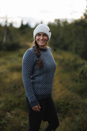 Seceda Knit Sweater - Arctic Night