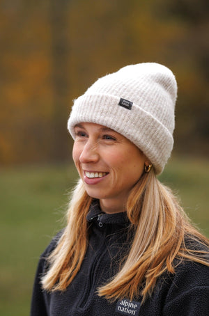 Cosy Cuffed Beanie - Almond