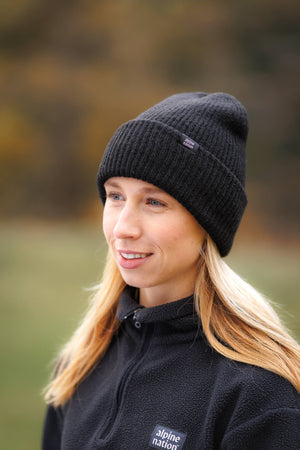 Cosy Cuffed Beanie - Eclipse