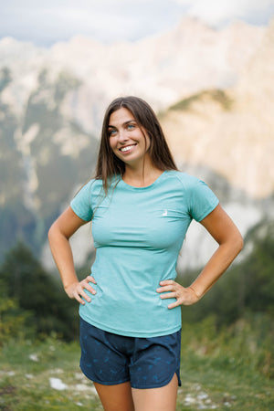 Summit Short Sleeve Tee Glacier