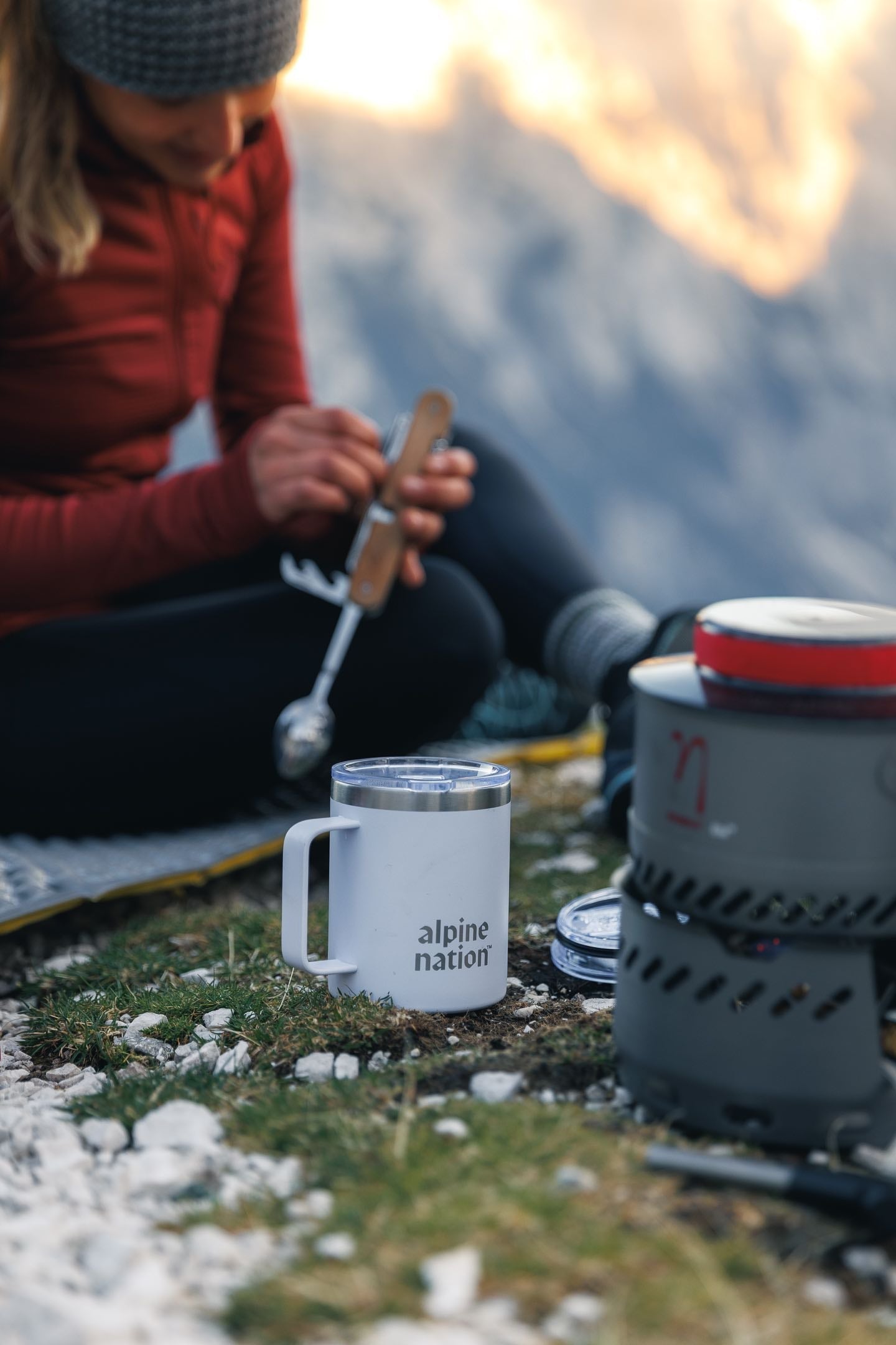 Oztent Alpine Double-Walled Insulated Coffee Cup