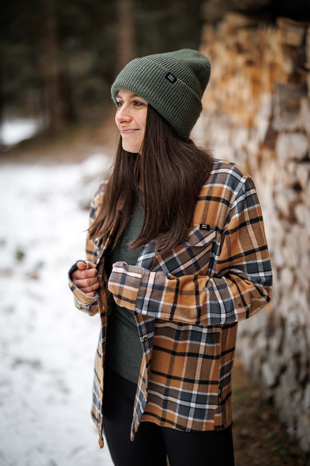 Skye Flannel Shirt - Canyon