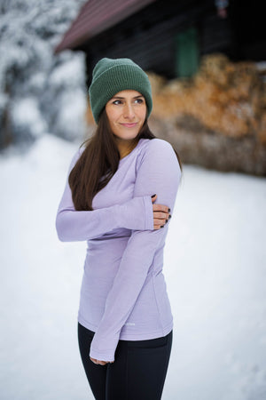 Merino Long Sleeve Tee Lilly