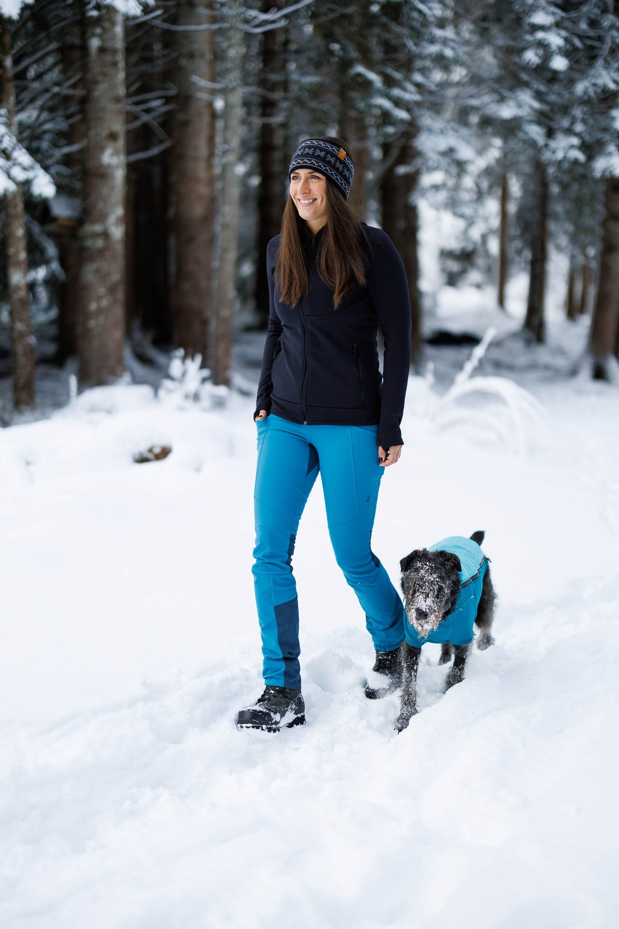 APEX Winter Pocket Leggings Ice Blue