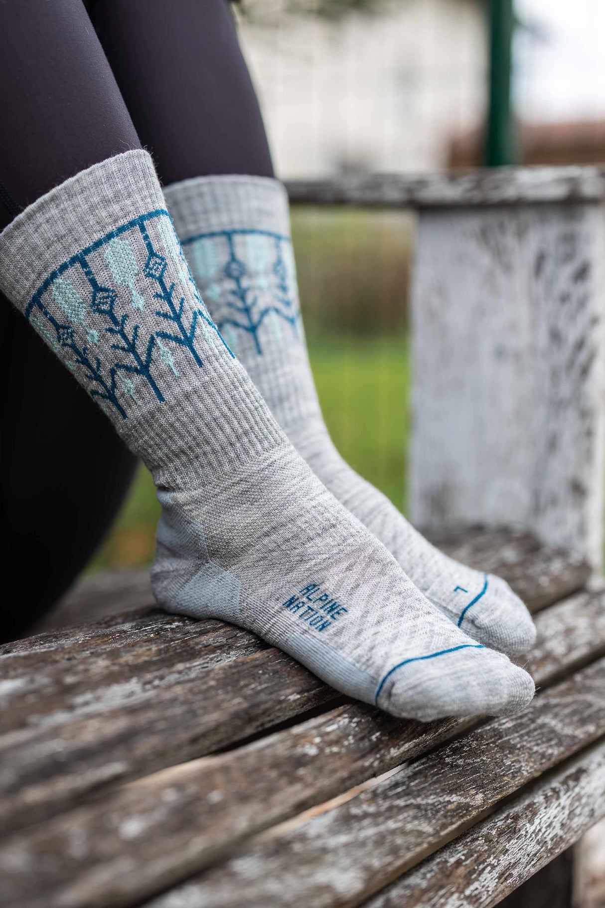 Abisko Merino Socks - Frost