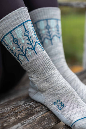 Abisko Merino Socks - Frost