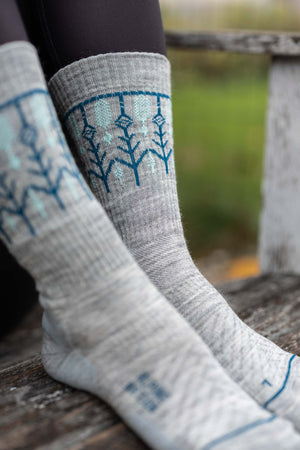 Abisko Merino Socks - Frost