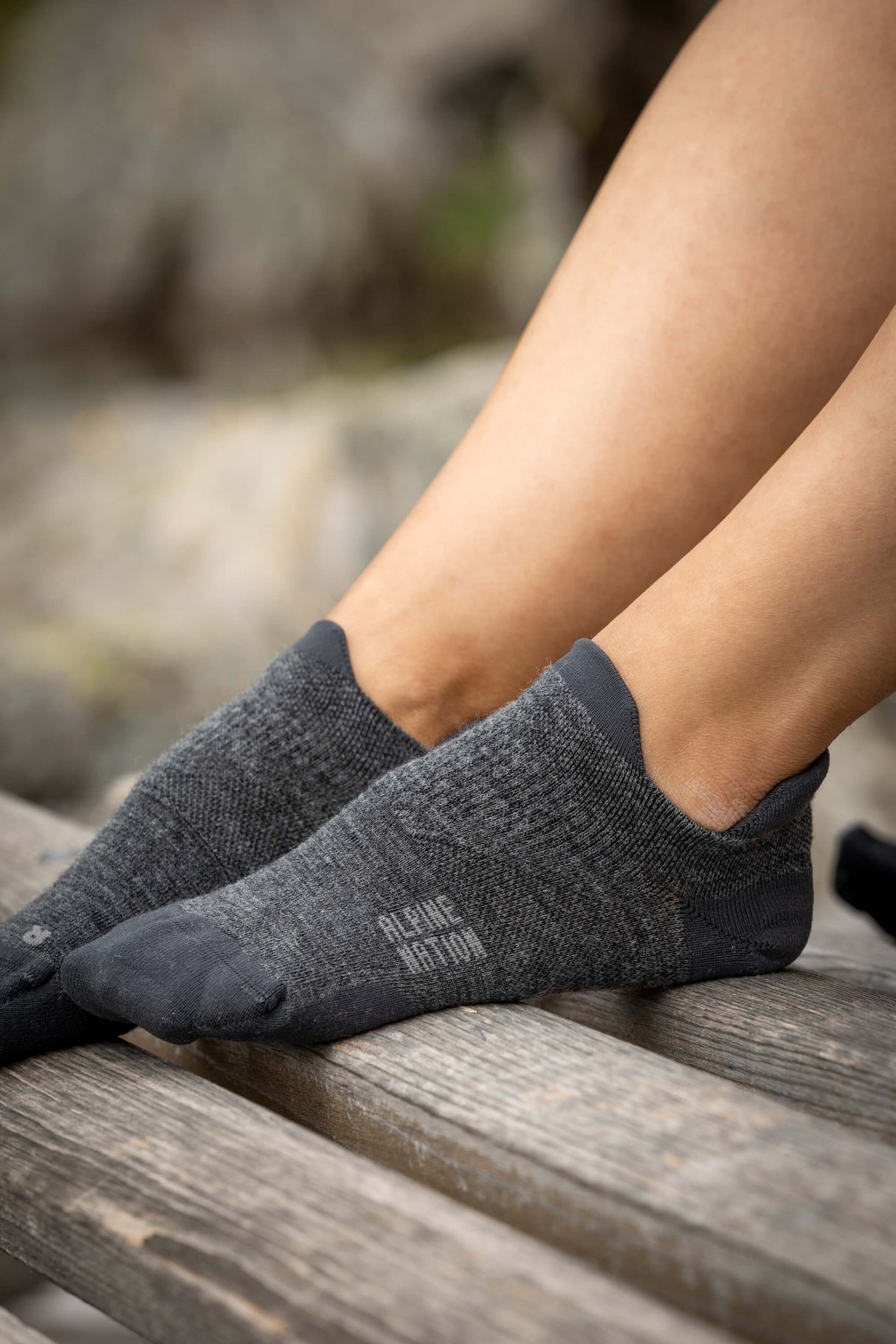 Seceda Light Merino Low Ankle Socks Graphite