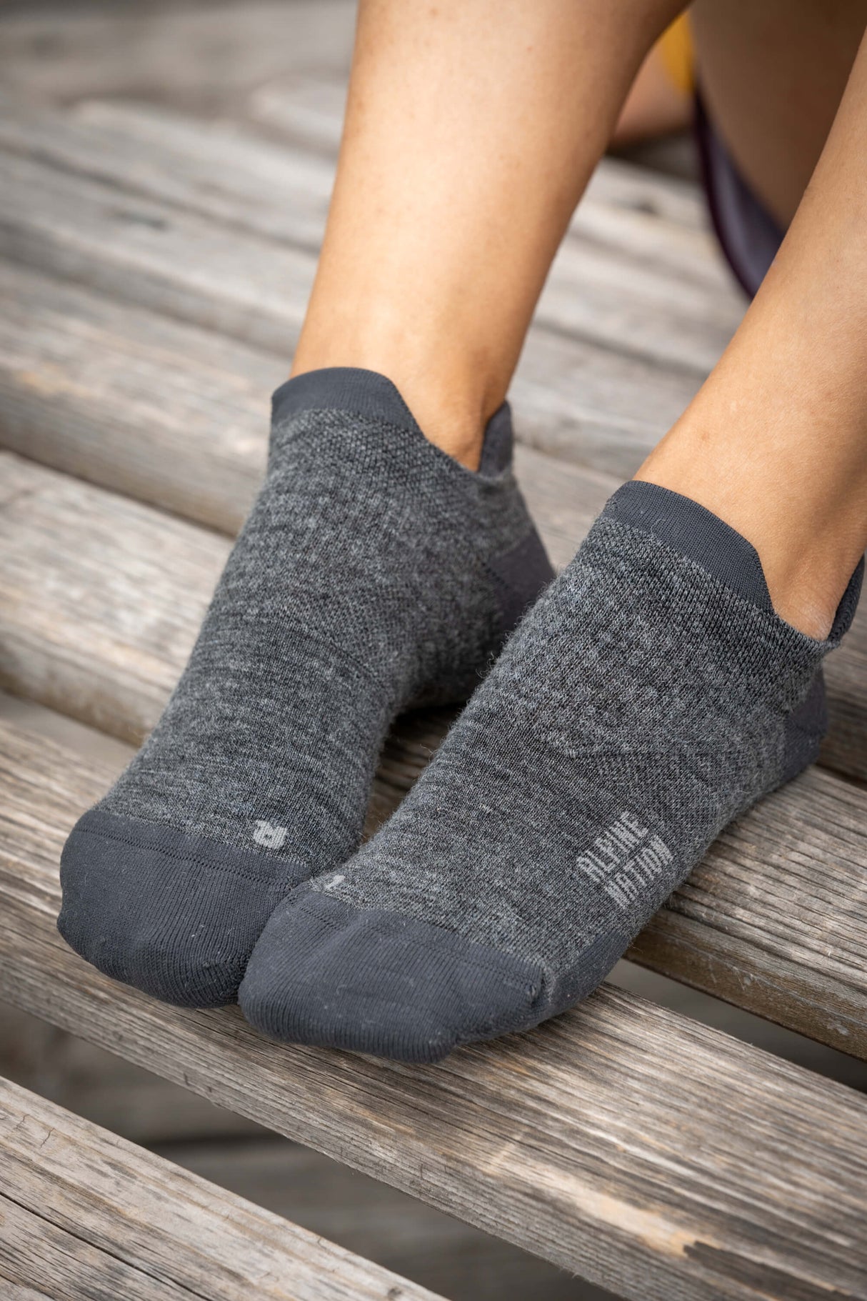 Seceda Light Merino Low Ankle Socks Graphite