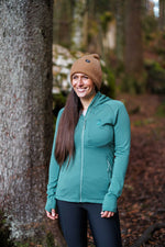 Pro Full-Zip Hoody AP1 Pine Green