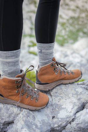 Seceda Light Merino Crew Socks Sand