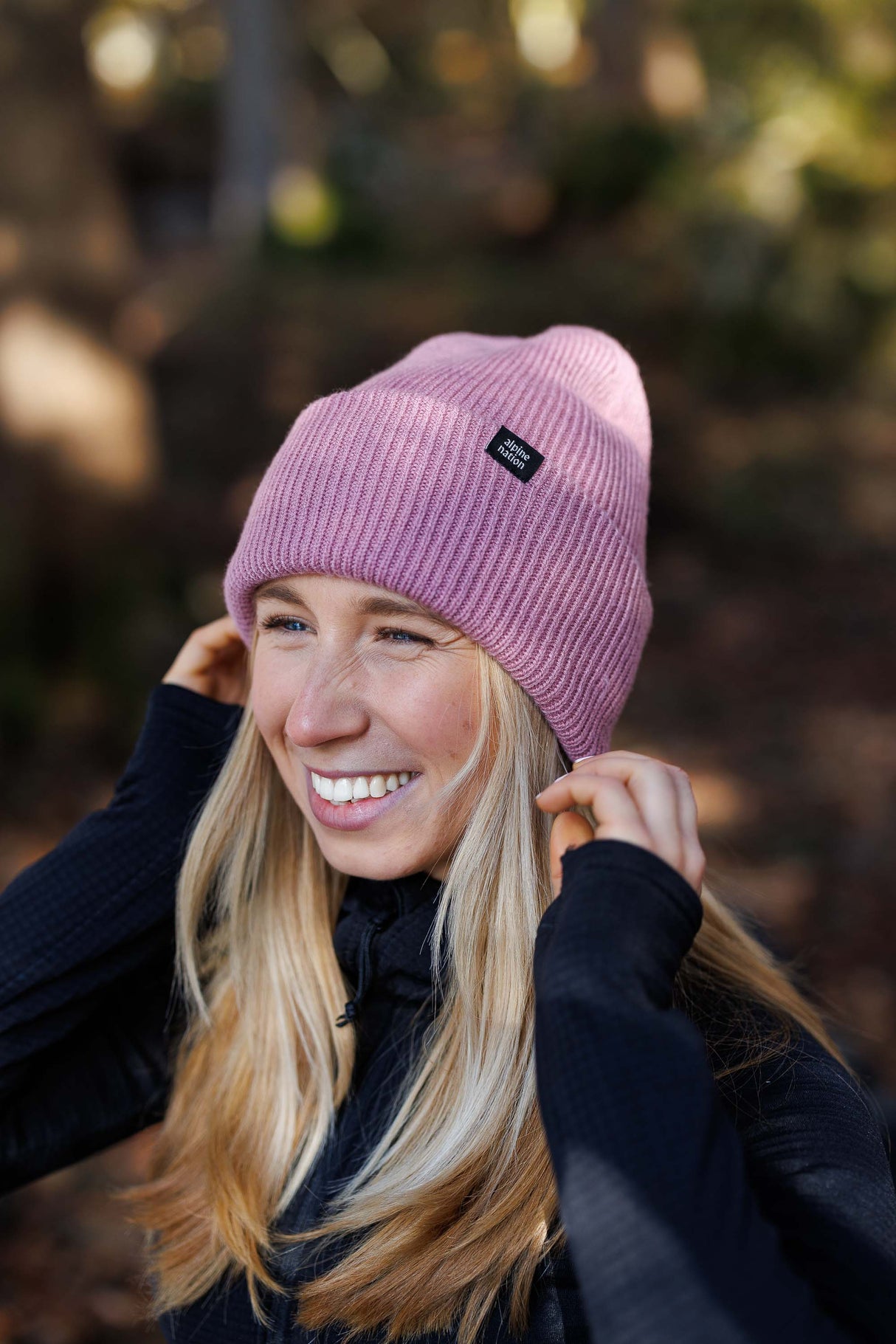 Explorer Beanie - Dusty Pink