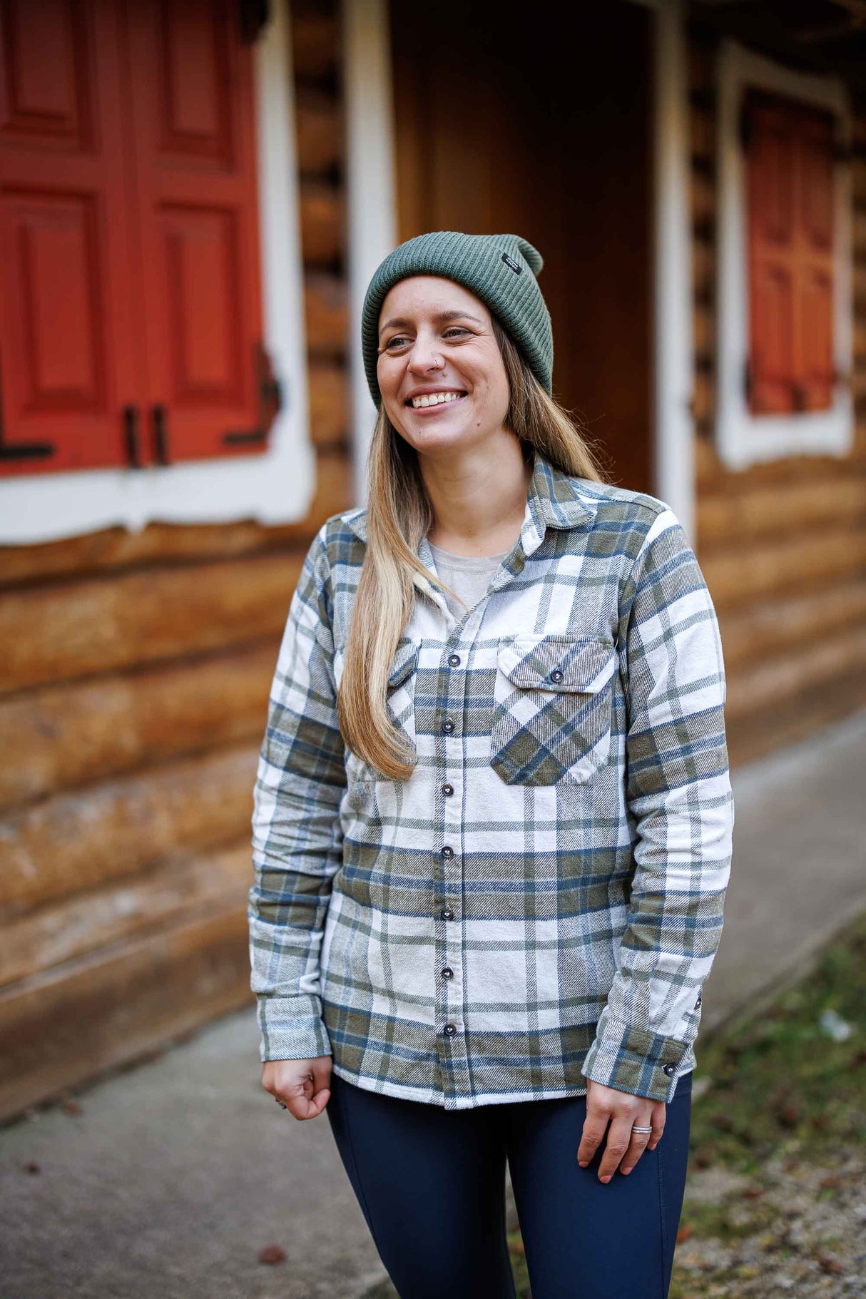 Skye Flannel Shirt - Forest