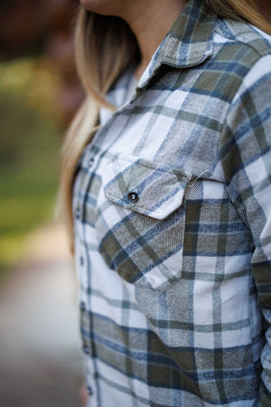 Skye Flannel Shirt - Forest