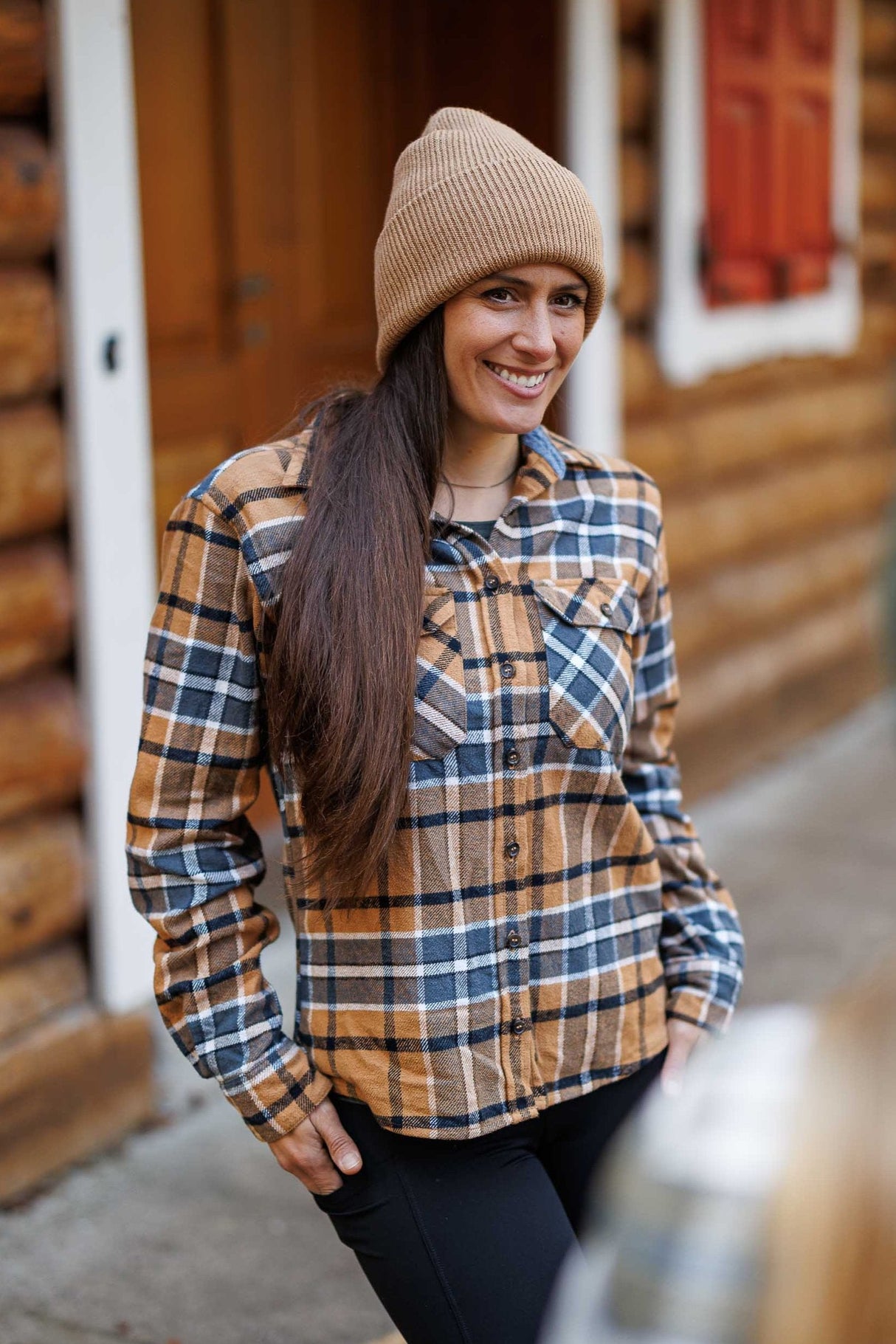 Skye Flannel Shirt - Canyon