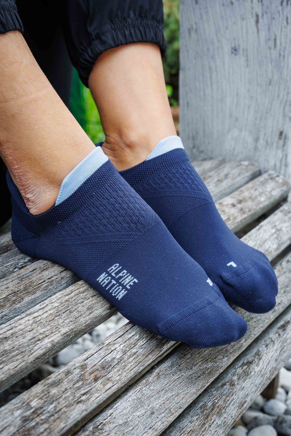 Summit Hike Low Ankle Socks - Cobalt Blue