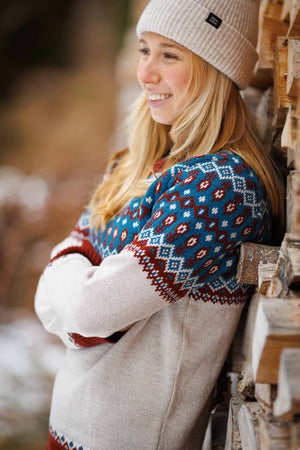 Svalbard Knit Sweater - Arctic Tundra