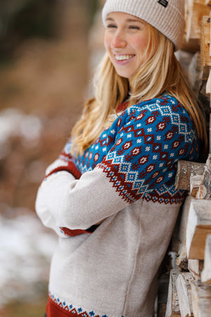 Svalbard Knit Sweater - Arctic Tundra