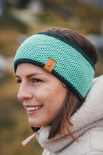 Mint Green Knitted Headband