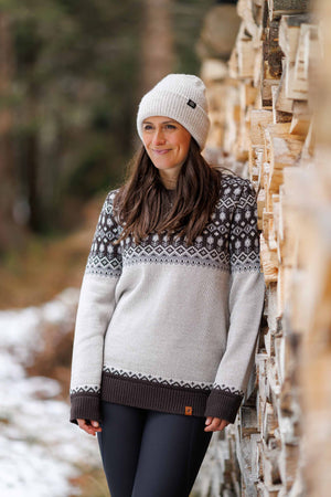 Svalbard Knit Sweater - Toffee