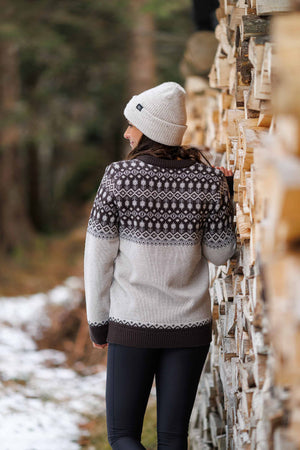 Svalbard Knit Sweater - Toffee