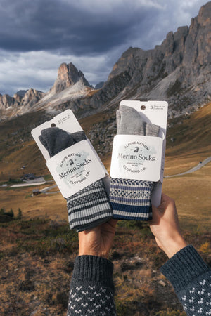 Abisko Merino Socks - Slate