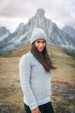 Seceda Knit Sweater - Snowfall