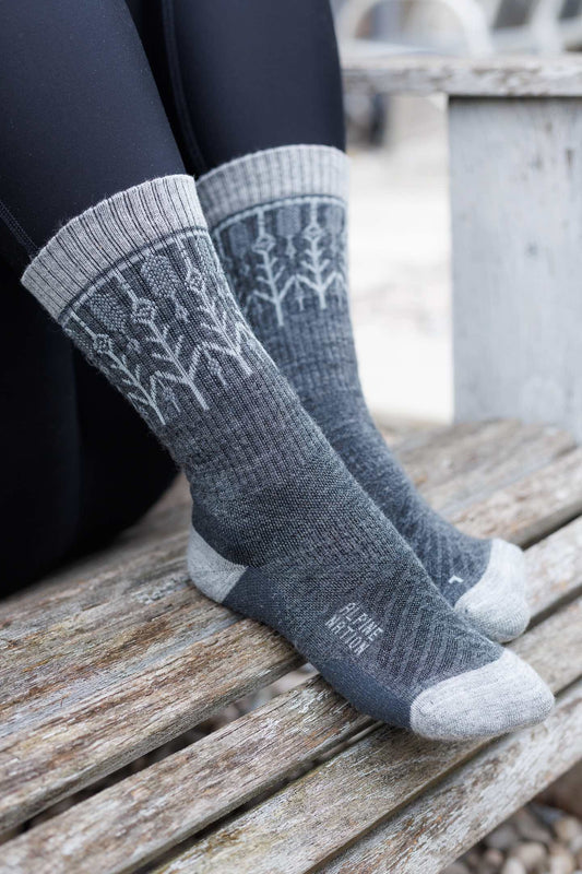 Abisko Merino Socks - Nightfall