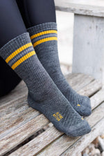 Abisko Merino Socks - Larch Yellow