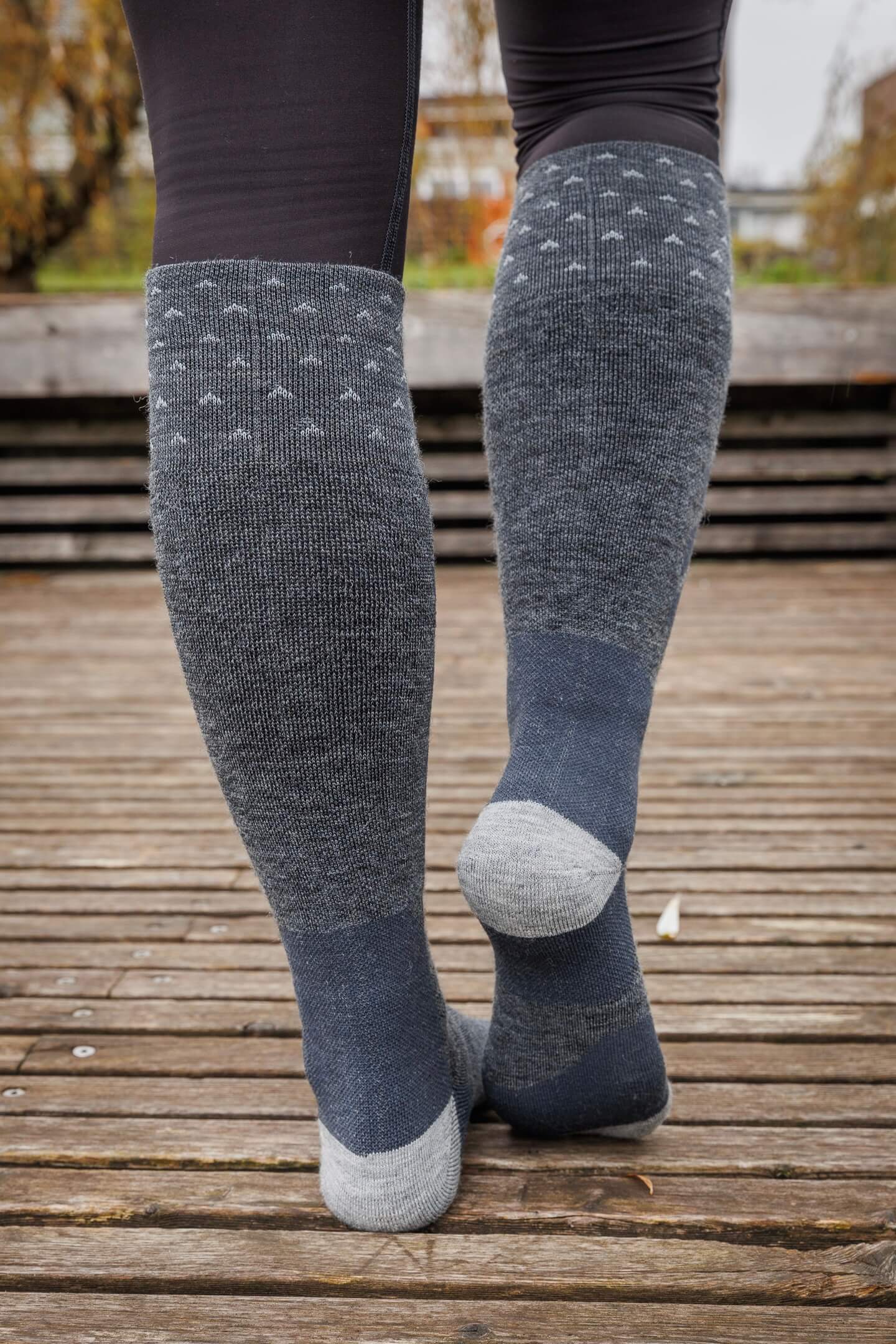 Lappland Merino Socks - Polar Night – Alpine Nation Outdoor Clothing