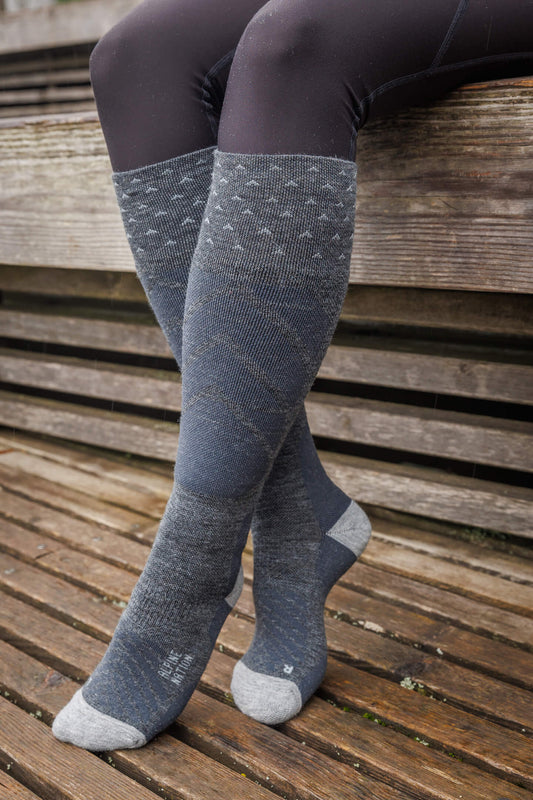 Lappland Merino Socks - Polar Night