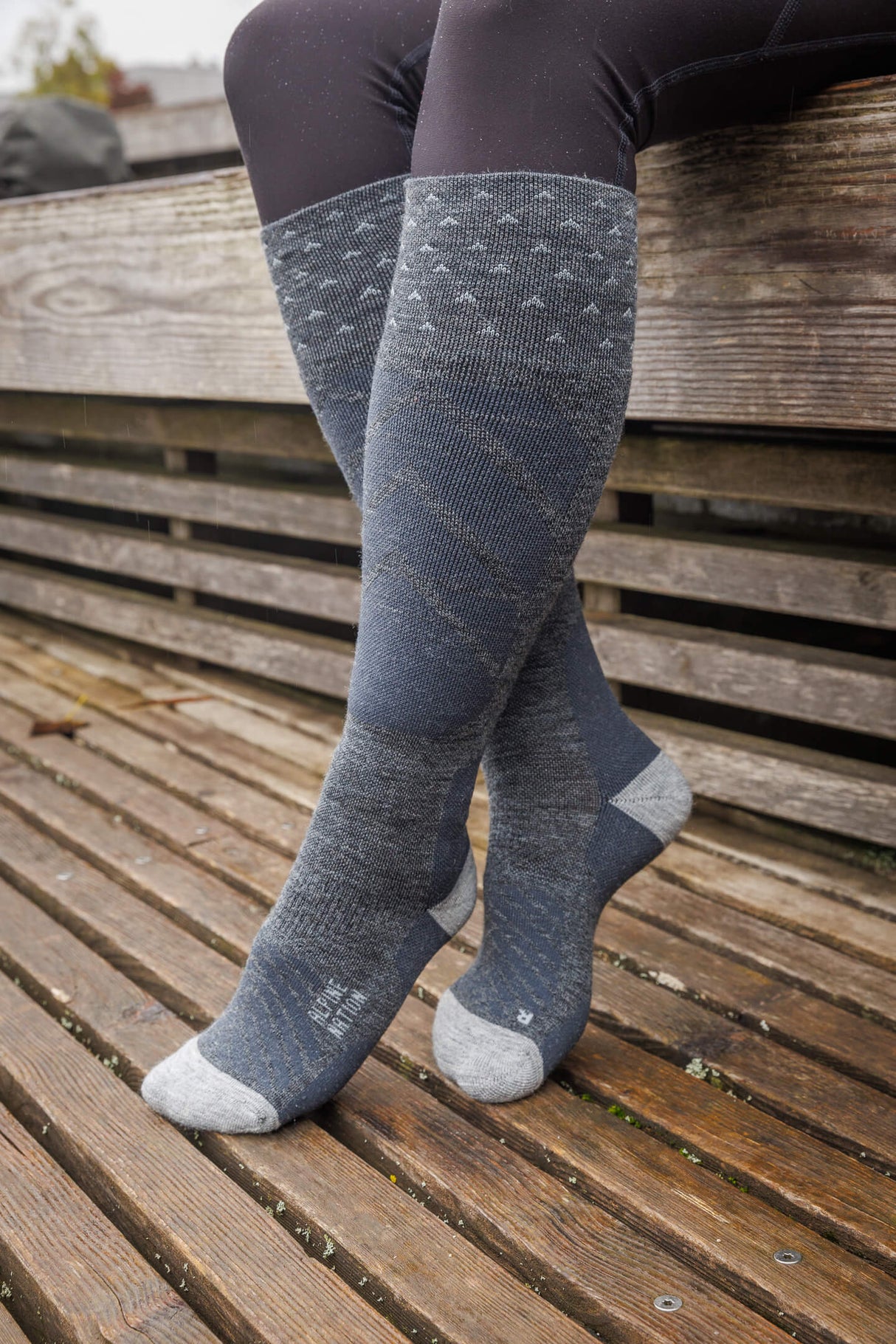 Lappland Merino Socks - Polar Night