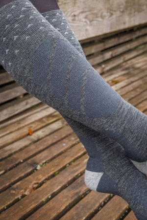 Lappland Merino Socks - Polar Night