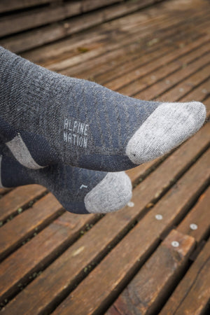 Lappland Merino Socks - Polar Night