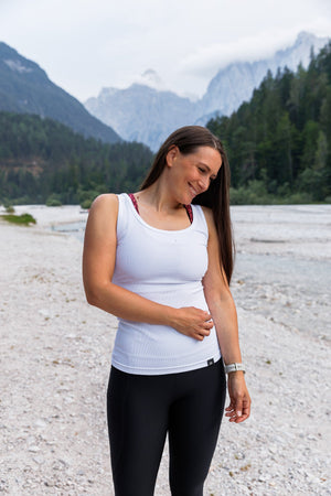 Aerial Ribbed Tank Top Zenith