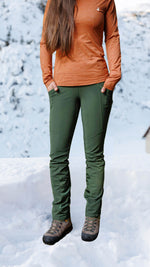 APEX Winter Pocket Leggings Misty Forest