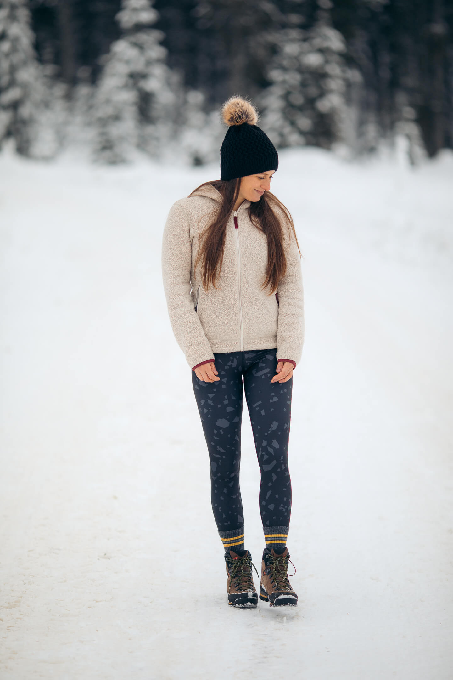 Legging woman CEP Compression winter - Baselayers - Anessa Denim