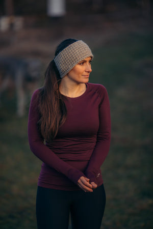 Sand Knitted Headband