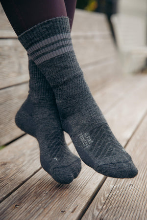 Abisko Merino Socks - Slate