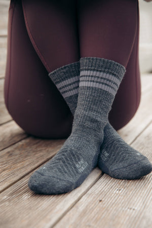 Abisko Merino Socks - Slate