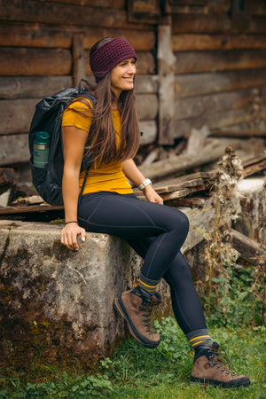 Abisko Merino Socks - Larch Yellow