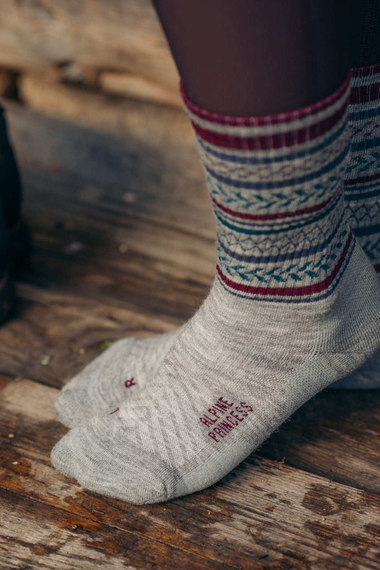 Abisko Merino Socks - Holly