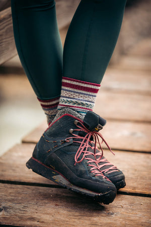 Abisko Merino Socks - Holly