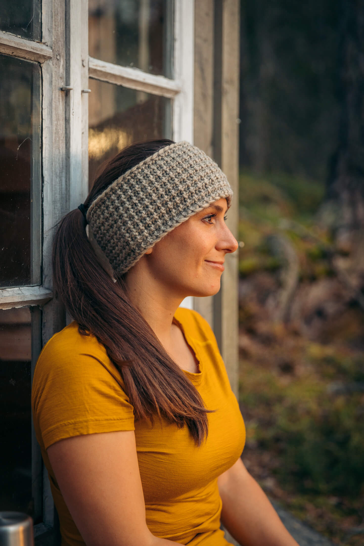 Sand Knitted Headband