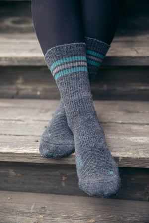 Abisko Merino Socks - Petrol