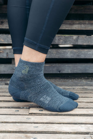 Seceda Light Merino Mid Crew Socks Olive