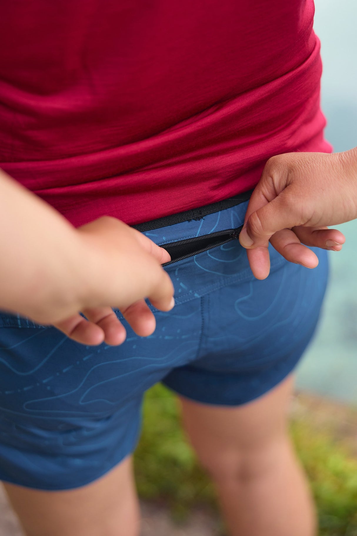 Breeze Shorts Blue Horizon