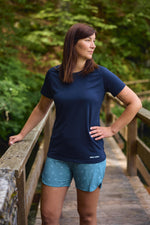 Merino Short Sleeve Tee Dark Navy